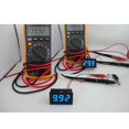 thumbnail image 3 of 2 cables 0.56 "LED Voltímetro de automóvil Medidor de Azul Sunnimix Medidor Volt, 3 of 8