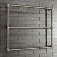 thumbnail image 3 of Kingston Brass DTC323619SN 36 in. Maximilien Wall Mount Towel Rack, Brushed Nickel, 3 of 5