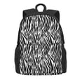 thumbnail image 2 of Zufioo Zebra Pattern Adult Backpack,Wear-resistant and Breathable Multi-pocket Backpack, Suitable for Travel, Business and Outdoor Activities, 2 of 9
