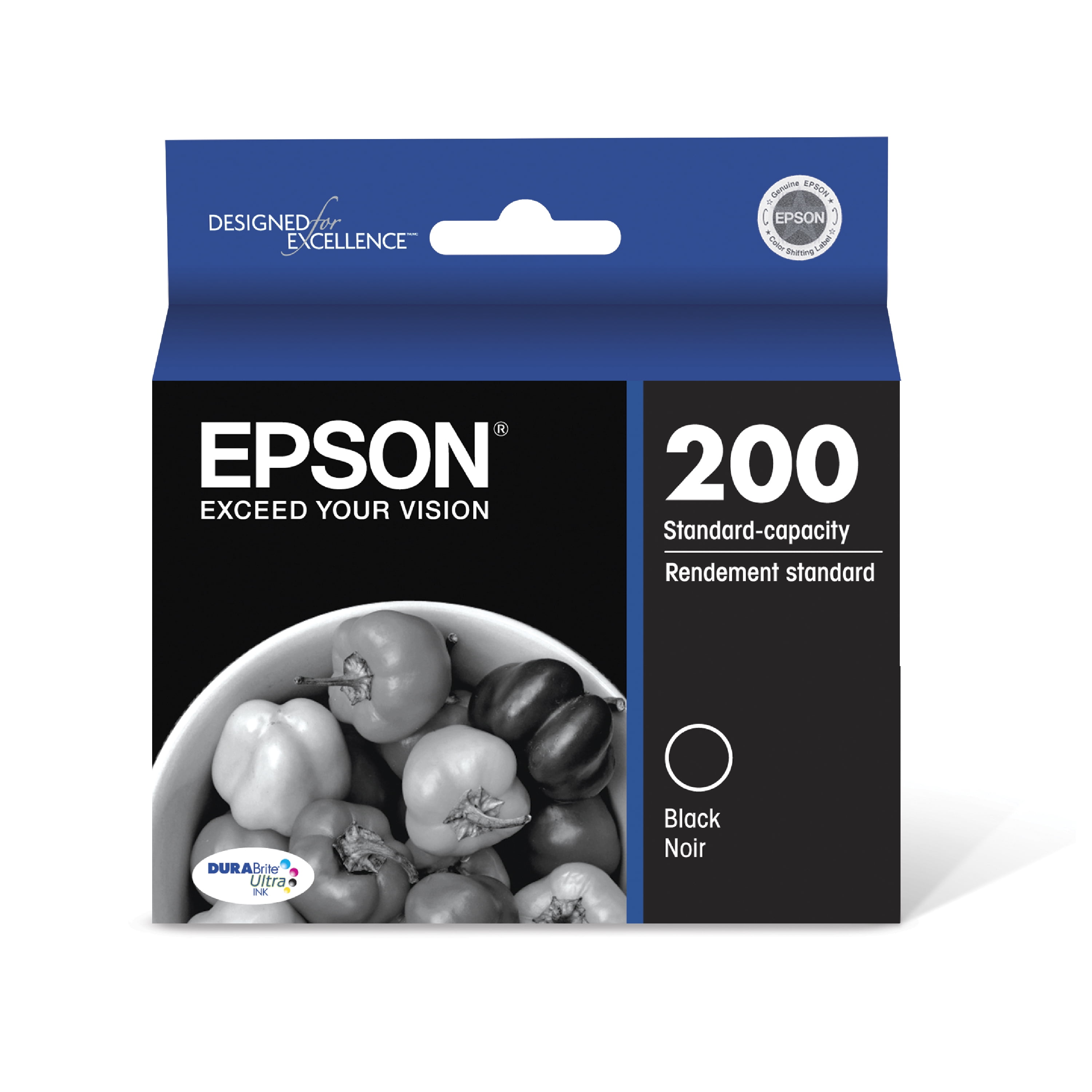 Epson T200 DURABrite Ultra Genuine Ink Standard Capacity Black Cartridge