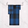 thumbnail image 5 of GZHJMY Towel Set of 3,Black and Blue Plaid 1 Bath Towel, 1 Towel, 1 Small Square Towel, Strong Soft and Compact Absorbent Yoga Gym Hotel Excellent Choice., 5 of 7