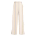 thumbnail image 5 of FUNUONY Wide Leg Pants for Women High Waisted Palazzo Pants Work Casual Flowy Loose Trousers with Pockets Women's Simple Plaid Wide Leg Casual Pants Sports Pants Loose Running Pants Pink S, 5 of 5
