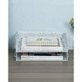 thumbnail image 6 of 2-Tier Stackable Desk Tray, Heavy-Duty Metal File Organizer - No Assembly, Space-Saving for A4 Paper, Binders & Office Supplies, White, 6 of 6