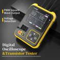 thumbnail image 4 of Neinkie Oscilloscope 200kHz Bandwidth 2 in 1 Industrial Maintain Handheld Automatically Measure Digital Oscilloscope for Car Inspection, 4 of 9