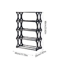 thumbnail image 3 of Clearance! Boovnll Shoe Rack 5 Tiers Sturdy Metal Stackable Rack 20-25 Pairs Shoe Storage Organizer, Shoe Organizer for Entryway, Dormitory, Bedroom, Bathroom, Shoe Storage, 3 of 9