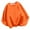 Orange, variant on Vibrex Boys and Girls Crewneck Sweatshirt Youth Sweatshirts Long Sleeve Basic Pullover Soft Pullover for Kids Casual Solid Color Oversized Pullover Sweatshirts Crew Neck Cute Pullover 3-11 Years
