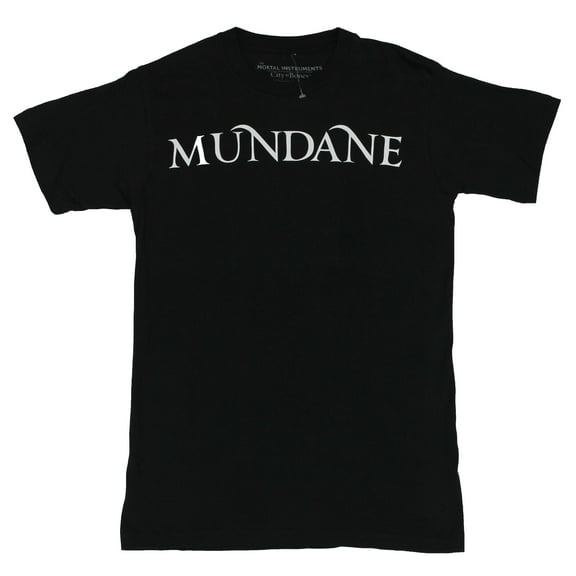 Mortal Instruments Mens T-Shirt - Mundayne Word Logo (3X-Large)