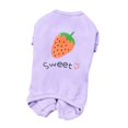 thumbnail image 2 of AMERTEER Dog Shirt Four-legged Comfortable Cotton Small Dog T-shirt for Spring, 2 of 8