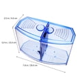 thumbnail image 4 of 1 Set of Plastic Fish Tank Plastic Desktop Aquarium Artificial Plants Kit, 4 of 5