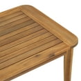 thumbnail image 6 of Christopher Knight Home Modern Transitional 38" Outdoor Coffee Table, Solid Wood, Teak, 6 of 7