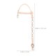 thumbnail image 2 of AURARMLET 1Par Beige Para Altos Con Y Antideslizantes Decorativas Y Desmontables, 2 of 8
