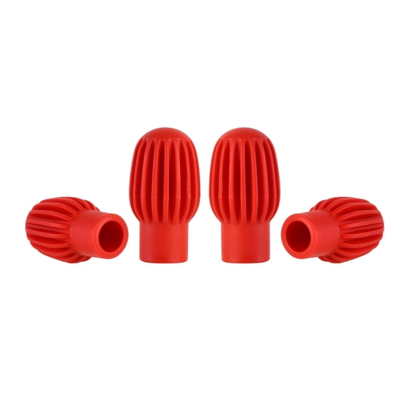 UNTERING 4 Pieces/pack Drum Mute Drum Dampener Silicone Drumstick Silents Practice Tip Percussions Mute Protector Replacements