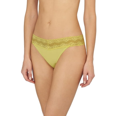 Natori Women's Bliss Perfection One Size Thong, Windy Blue