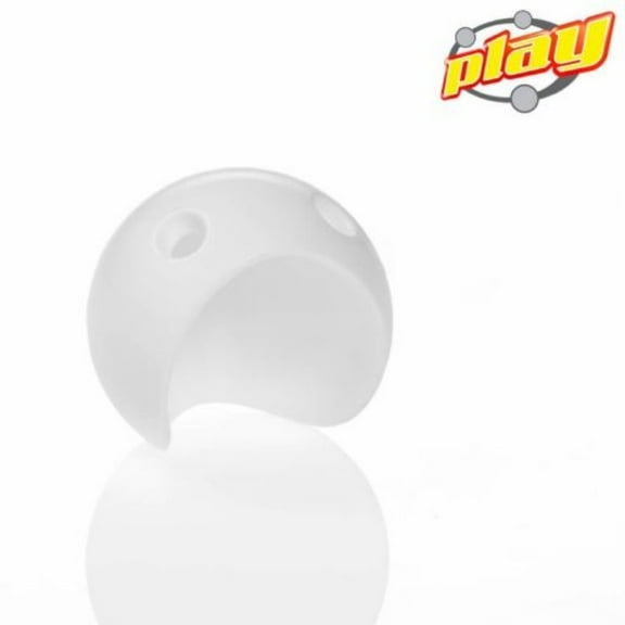 Eccentric Clown Nose made of 100% Silicone - Very Comfortable! (Small, White)