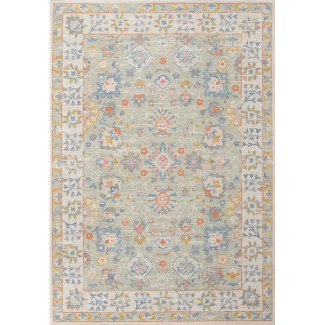 Momeni ANATOANA-8LBL6690 6 ft. 6 in. x 9 ft. Anato-8 Rectangle Rug - Light Blue