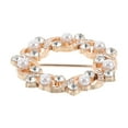 thumbnail image 2 of Miangastore Dress Clips Tie Ring Clip Alloy Circle 1Set For Women Formal Events, 2 of 9