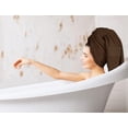 thumbnail image 4 of Utopia Towels Bath Sheets 2 Pack, 35x70 Inches, Extra Large Shower Towels, 100% Ring Spun Cotton, Soft and Absorbent, Bath Towel Large, Towel Set, Dark Brown, 4 of 7