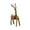Brown B, variant on BingTong Wooden Reindeer Decor,Art Rustic Home Reindeer Statues Deer Manual Crafts Creative Reindeer Silhouette and Figurine Wall Table Shelf Desktop,Reindeer Decoration Brown B