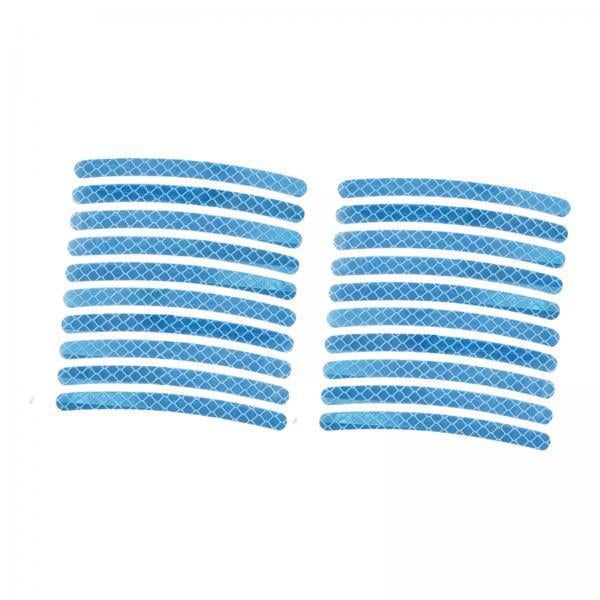 Calcomanías de Rayas Strade Fareast Limited para Llantas de Ruedas 5 X 20 Pegatinas Reflectantes