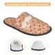 thumbnail image 3 of Balery Mushroom Pantuflas de Casa de Felpa Silenciosas con Diseño Estampado, Zapatillas Cómodas Antideslizantes de Algodón para Interior-Large, 3 of 8