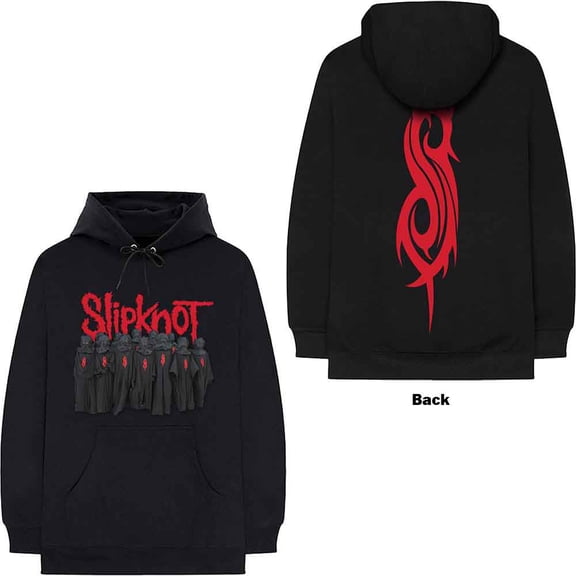 Slipknot Unisex Pullover Hoodie Sweatshirt Choir (Back Print) (Large)