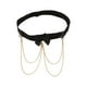 thumbnail image 1 of Cadena de muslo ajustable para el cuerpo, accesorio para fiesta en la playa, regalo de graduación, vestido de fiesta. Dorado, 1 of 9
