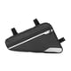 thumbnail image 4 of Bolsa triangular para cuadro de bicicleta, ideal para teléfono, billetera, llaves y herramientas. Negro, 4 of 9