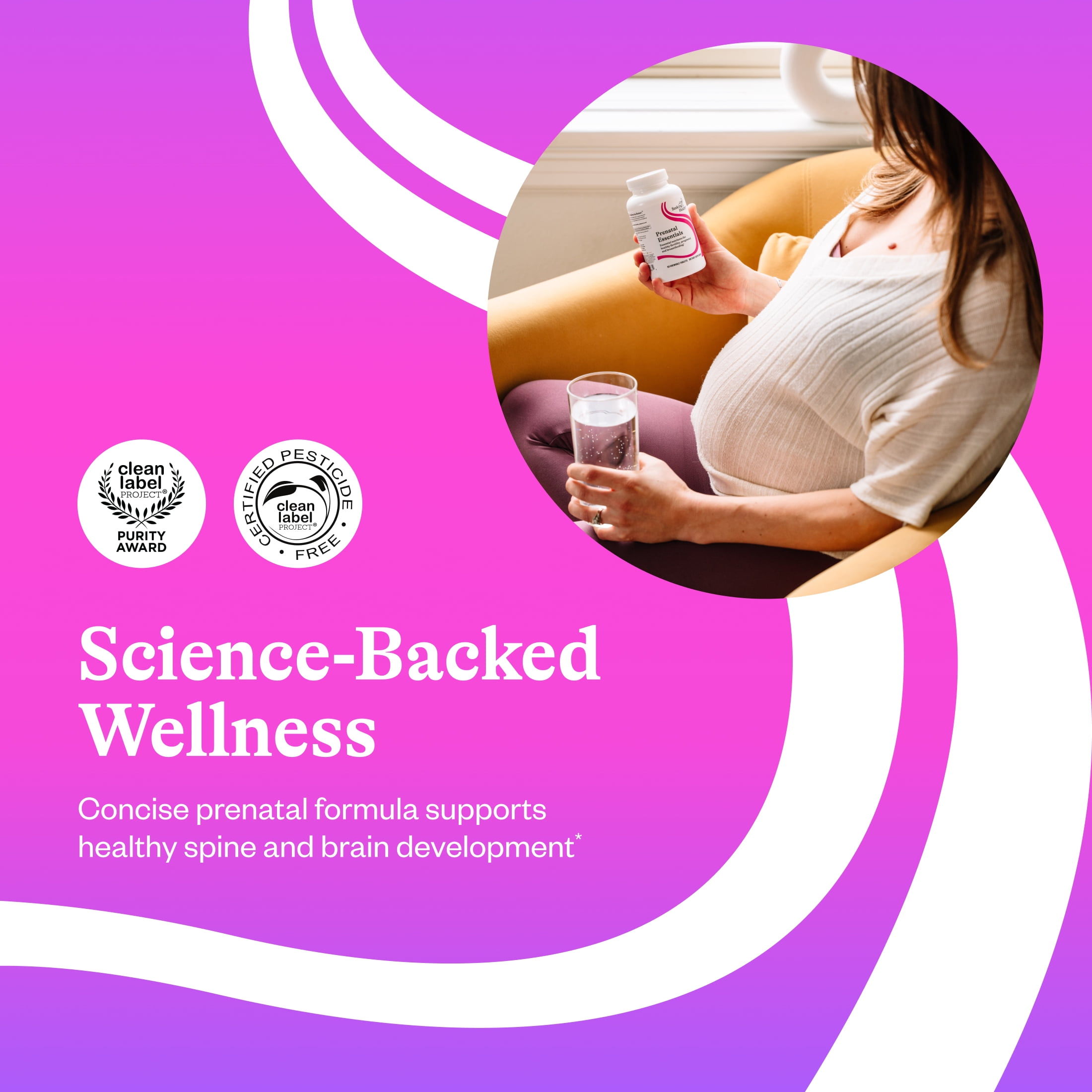 Seeking Health Prenatal Essentials Chewable with Milk Thistle, TMG, and CoQ10, 60 Chewable Tablets
