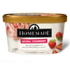 Homemade Brand Natural Strawberry Ice Cream