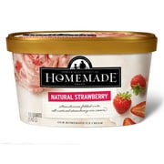 Homemade Brand Natural Strawberry Ice Cream