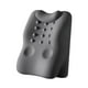 thumbnail image 4 of Cojín de apoyo lumbar para la espalda con soporte para el cuello, cuña de cama, almohada cervical ergonómica suave, almohada para dormir para oficina, Gris oscuro, 4 of 7