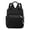 Black, variant on Large Capacity Backpack for Women Casual Square Bag Multi Pockets Multi Purpose Daypack Lightweight Top Handle Satchel