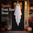 thumbnail image 5 of HBICUIHHalloween Large Hanging Ghost 5 FT, Glowing Battery Operated Decor for Outdoor Yard, Tree Hanging & Spooky Scene Arrangement, 5 of 7