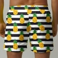 thumbnail image 6 of Xysaqa Men's Swim Trunks Pineapple Beach Board Shorts Swimsuits for Men Big & Tall Above Knee Sports Swimwear Summer Holiday Bathing Suits with Pockets S-5XL, 6 of 6