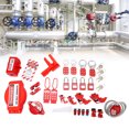 thumbnail image 4 of Kit De Etiquetado De Bloqueo Eléctrico, Juego De Candados De Seguridad Prácticos Resistente A Altas Temperaturas Profesional De Alta Resistencia Con Caja De Herramientas Para Uso, 4 of 5