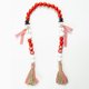 thumbnail image 1 of Madera Navideñas, Cuentas Artesanales, Cuentas Redondas Con Borlas, Cuentas Pulidas, Cuentas Rústicas De Guirnalda Para Manualidades Diy, Decoración De Fiestas sonducket HA046575-02, 1 of 5