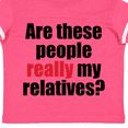 thumbnail image 4 of Inktastic Really My Relatives? Boys or Girls Toddler T-Shirt, 4 of 5