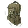 thumbnail image 3 of Mochila Golden Star Lona De Algodón Gf-1395, 3 of 5