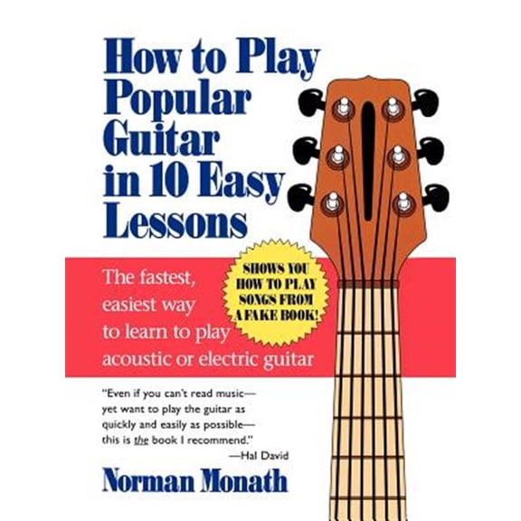 Pre-Owned How to Play Popular Guitar in 10 Easy Lessons (NTC REFERENCE) Paperback