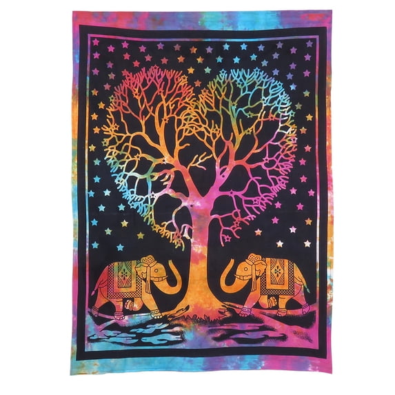 GypsieBlu Indian Wall Hanging Poster Tapestry Boho Mandala Tapestries Wall Decor Bohemian Hippie Cotton Poster 45x30 Inch Online