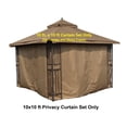 thumbnail image 3 of ​APEX GARDEN Privacy Curtain Set for 10' x 10' Gazebo, 3 of 6