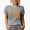 Heather Grey, variant on Dance Mom, Name for Dancer Mother or Mama, Groovy Retro Wavy Text Merch Gift, White T-Shirt, XL