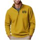 thumbnail image 1 of Blusa y camisa de manga larga con cuello alto para hombre, sudadera con capucha estampada, jersey deportivo con media cremallera, blusa de manga larga con cuello alto para hombre, blusa de poliéster, 1 of 4
