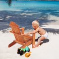 thumbnail image 3 of Kids Outdoor Wooden Adirondack Chair for Patio/Garden/Backyard/Pool, 3 of 5