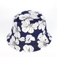 thumbnail image 6 of CoCopeanut Fashion Flower Autumn Rint Bucket Hat Reversible Fisherman Hat Women Men Outdoor Travel Sun Hat Panama Bucket Cap Hats for Girl, 6 of 6