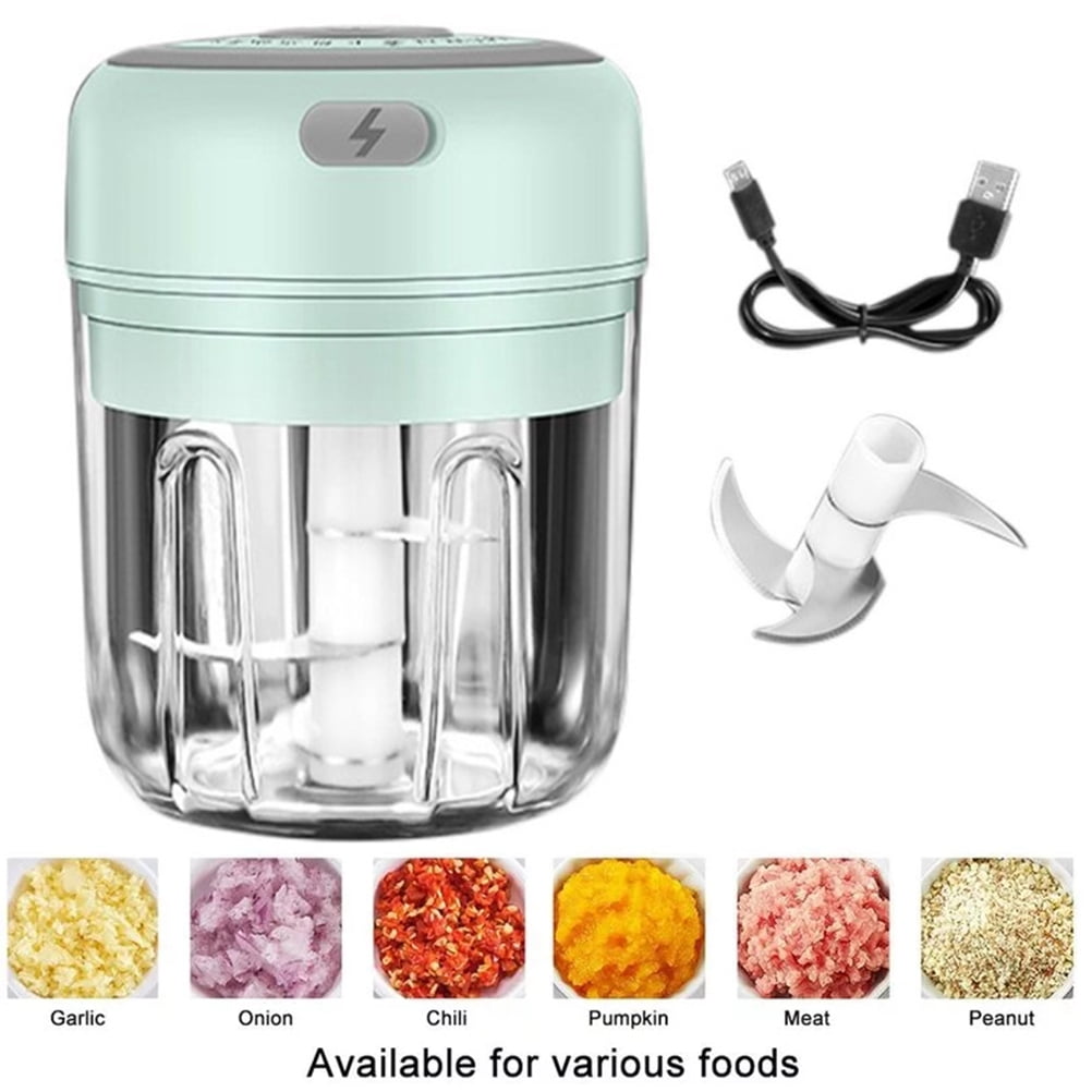 Wireless Electric Garlic Machine Mini Food Press Grinder Chopper