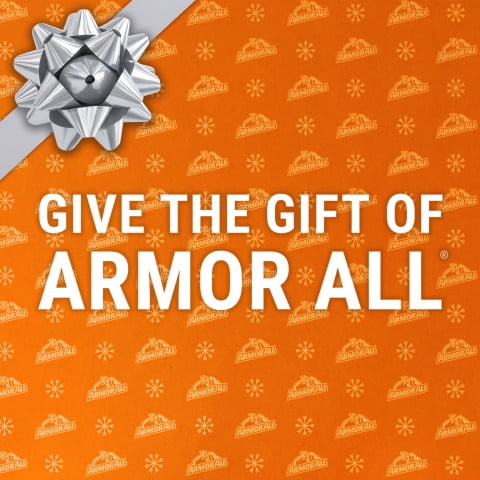 Kit complet d'entretien automobile Armor All, coffret cadeau de 6 pièces avec nettoyant automobile et étui souple