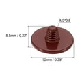thumbnail image 2 of Camera Shutter Button, 3 Pack Soft Shutter Release Button Camera Button Convex, Dark Red, 2 of 6