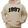 thumbnail image 2 of 1997 College Style Hoodie Sweatshirt Unisex 3X-Large Sand, 2 of 5
