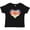 AB-Black, variant on Inktastic Fox Lover Heart Cute for Girls Girls Baby T-Shirt